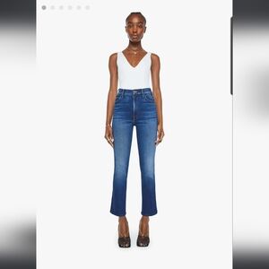 Mother The Hustler Ankle Fray Jeans